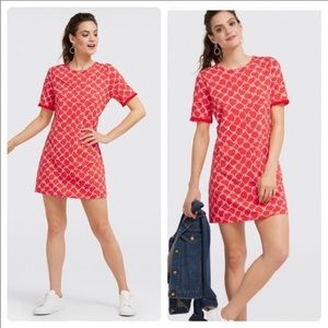 Draper James Sailor Knot orange dress XL